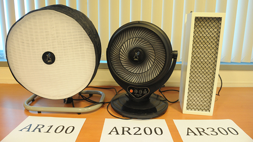 The AiRazor system's three models.