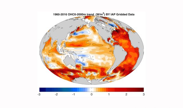 The Oceans Heat Up As Global Warming Persists