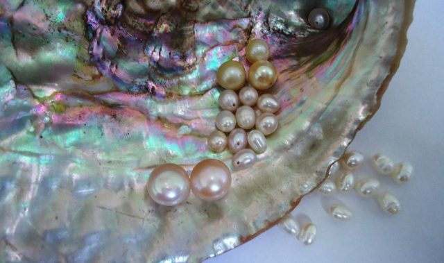 Creating Artificial Mother-Of-Pearl