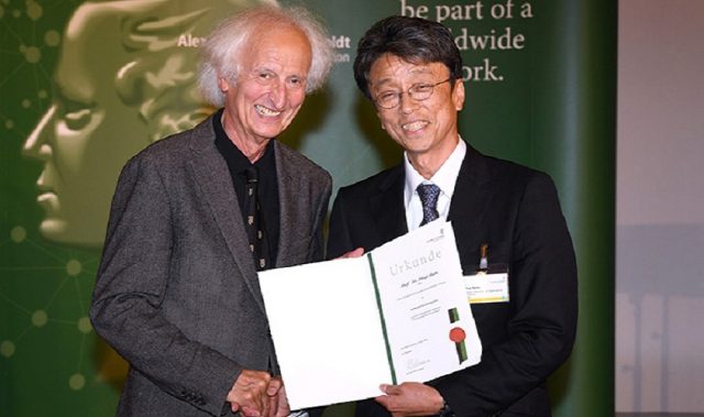 Professor Shuji Saito Receives 2018 Humboldt Research Award
