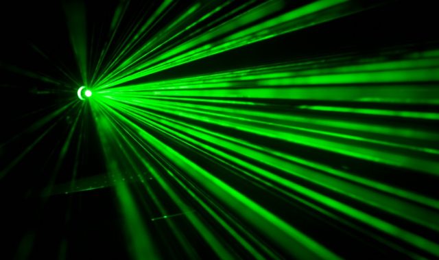 Measuring The Shape Of Lasers Without A Vacuum