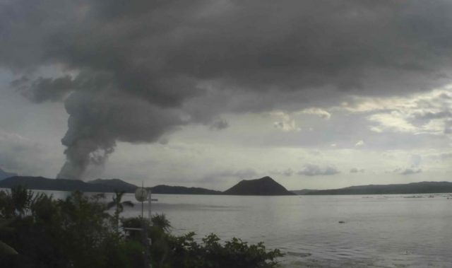 Taal Volcano Eruption Prompts Thousands To Evacuate