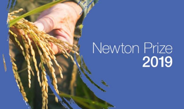 2019 Newton Prize Winners Announced