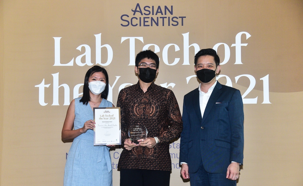Franciscus Chandra, lab tech of the year